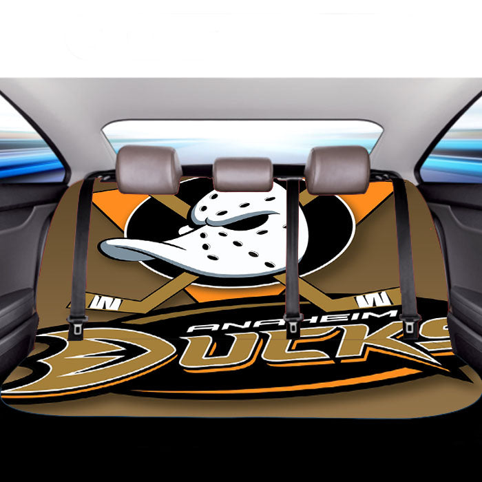 Anaheim Ducks Nhl Logo Car Back Rear Seat Covers