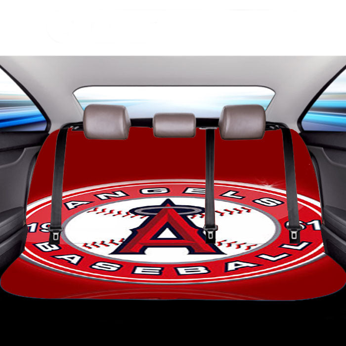 Angeles Basenball Anehim Car Back Rear Seat Covers