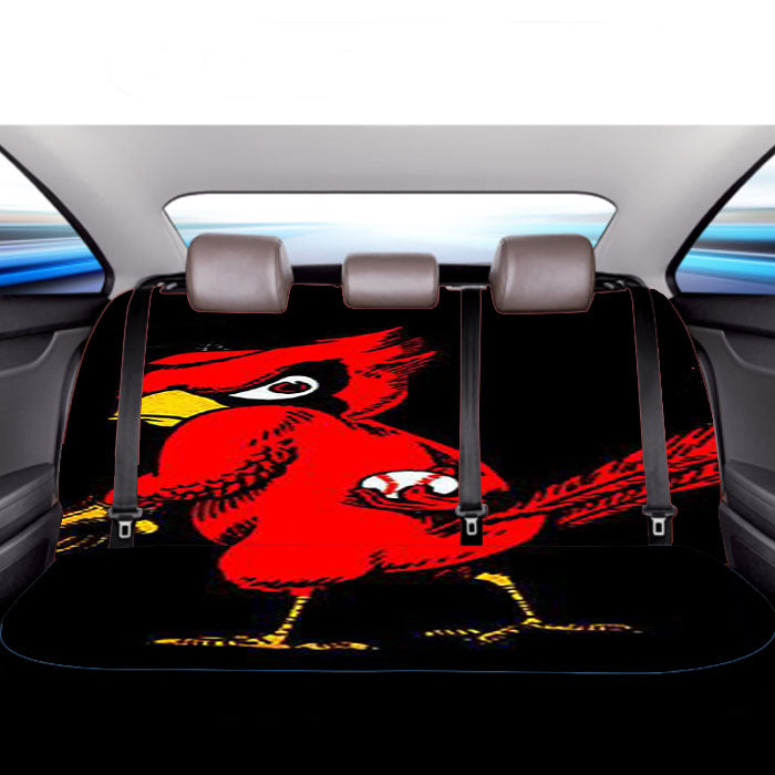 Angry Cardinal 8 Car Back Rear Seat Covers