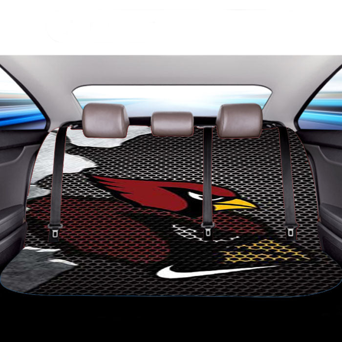 Arizona Cardinals Broken Mesh Car Back Rear Seat Covers