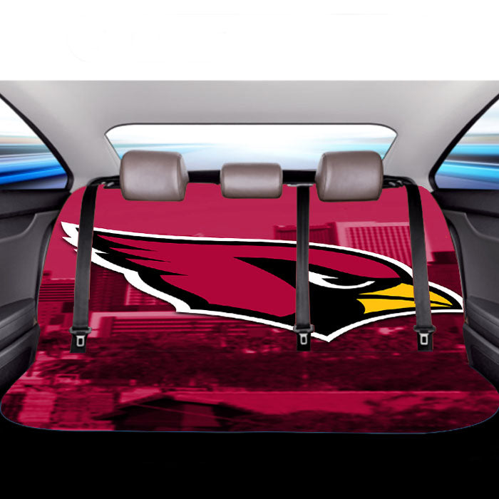 Arizona Cardinals Emblem Car Back Rear Seat Covers