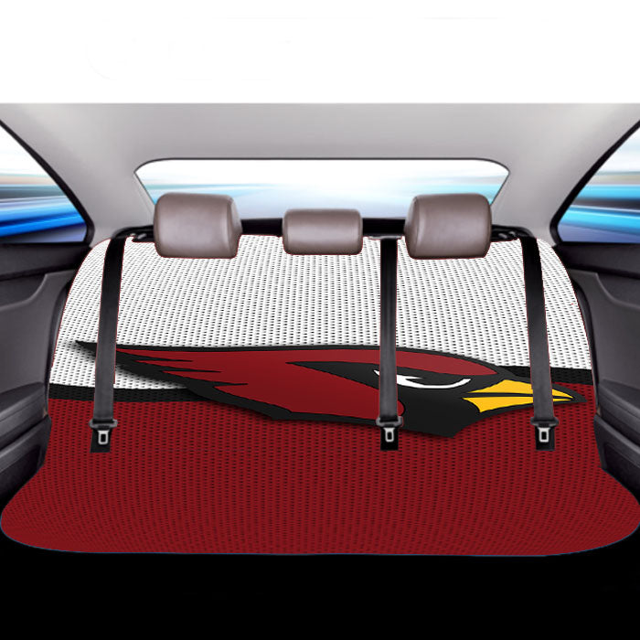Arizona Cardinals Logo Jersey Car Back Rear Seat Covers