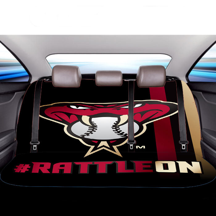 Arizona Diamondbacks Raw Car Back Rear Seat Covers