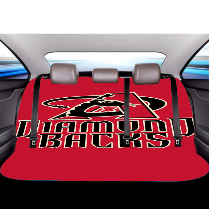 Arizona Diamondbacks Wallpaper Car Back Rear Seat Covers
