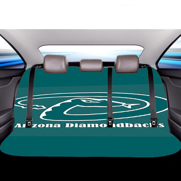 Arizona White Diamond Car Back Rear Seat Covers