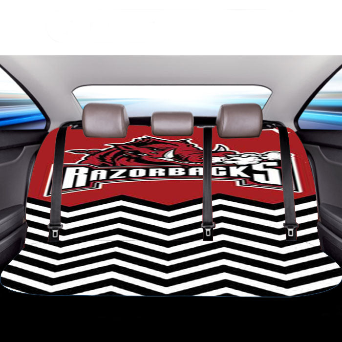 Arkansas Razorbacks Chevron Car Back Rear Seat Covers