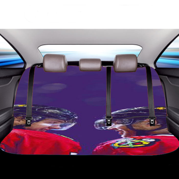Artemi Panarin And Patrick Kane Nhl Car Back Rear Seat Covers