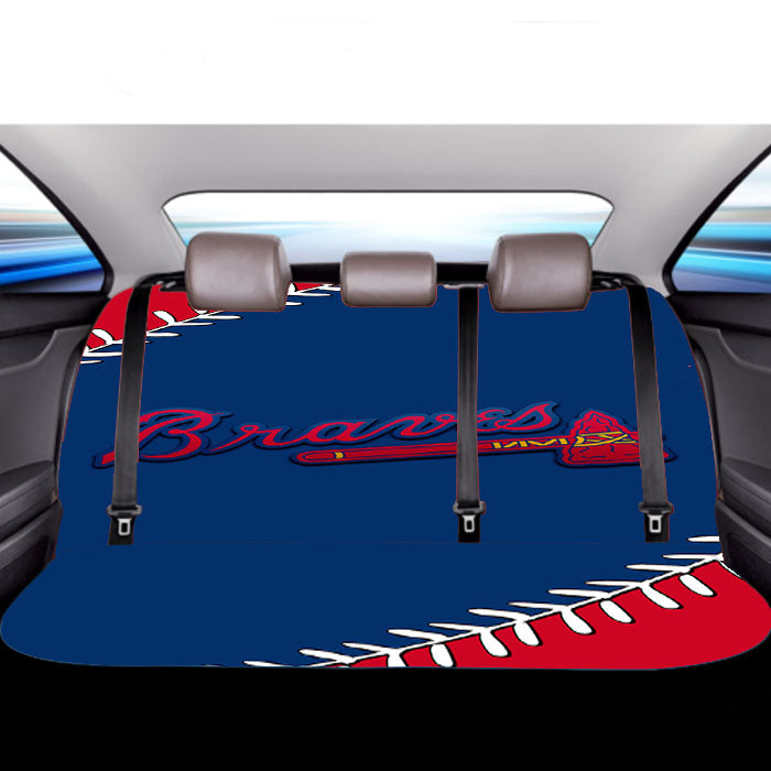 Atlanta Braves 04 Car Back Rear Seat Covers