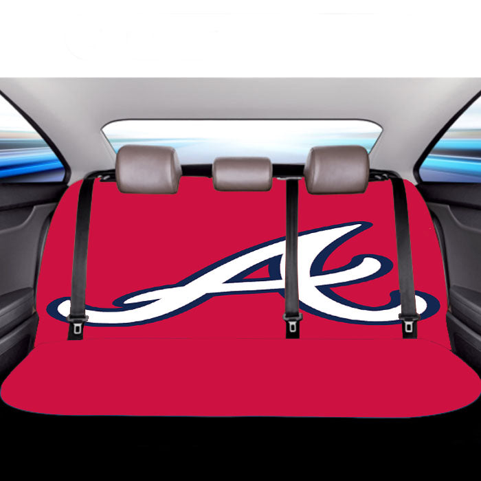 Atlanta Braves Logo Car Back Rear Seat Covers
