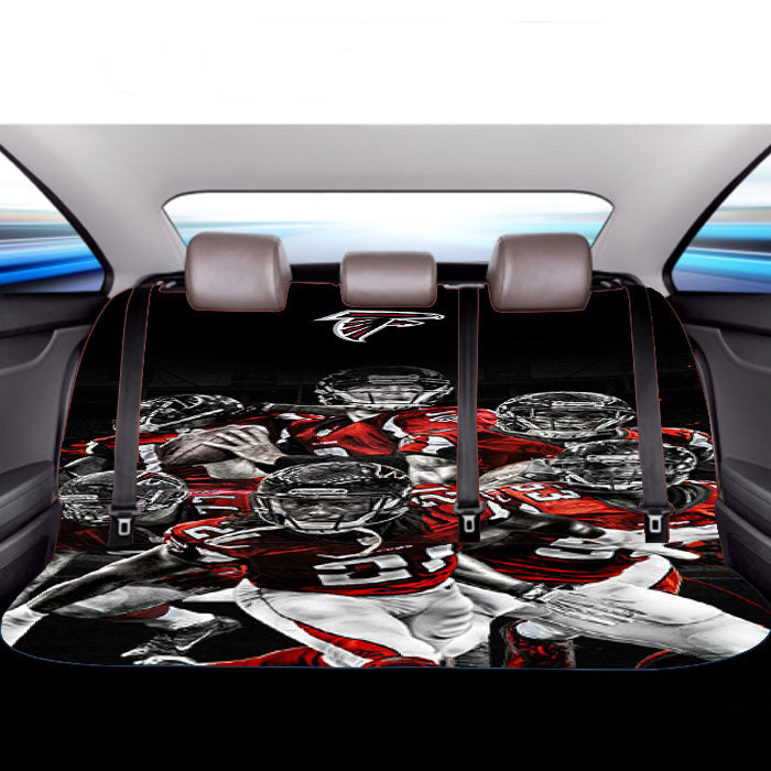 Atlanta Falcons Desktop Clipart Car Back Rear Seat Covers