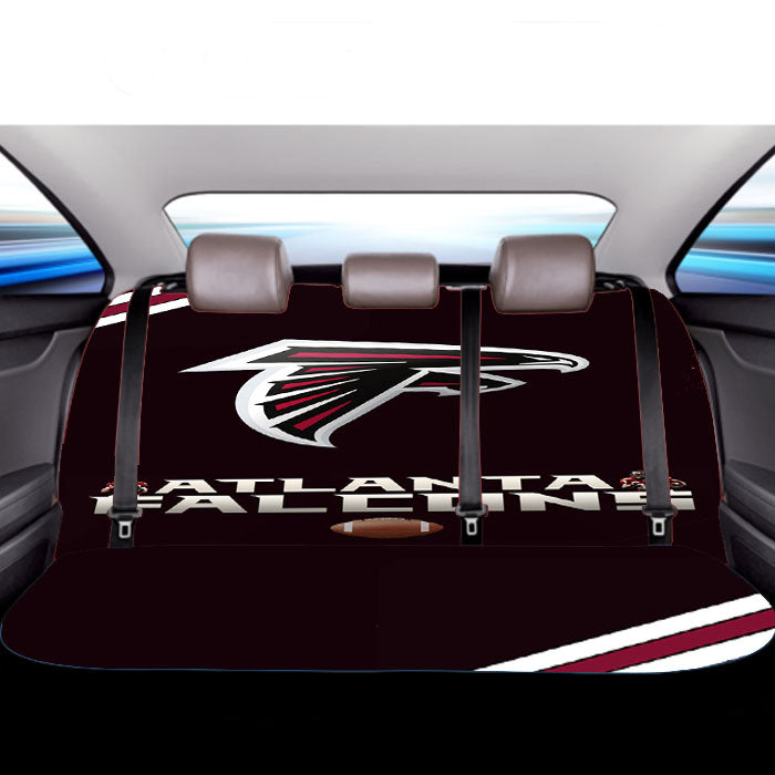 Atlanta Falcons Football Team Car Back Rear Seat Covers