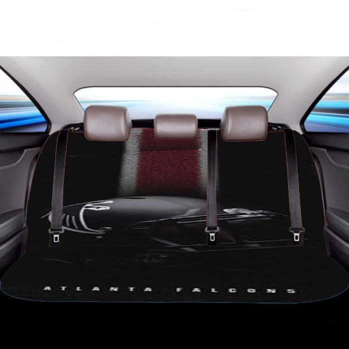Atlanta Falcons Helmet Car Back Rear Seat Covers