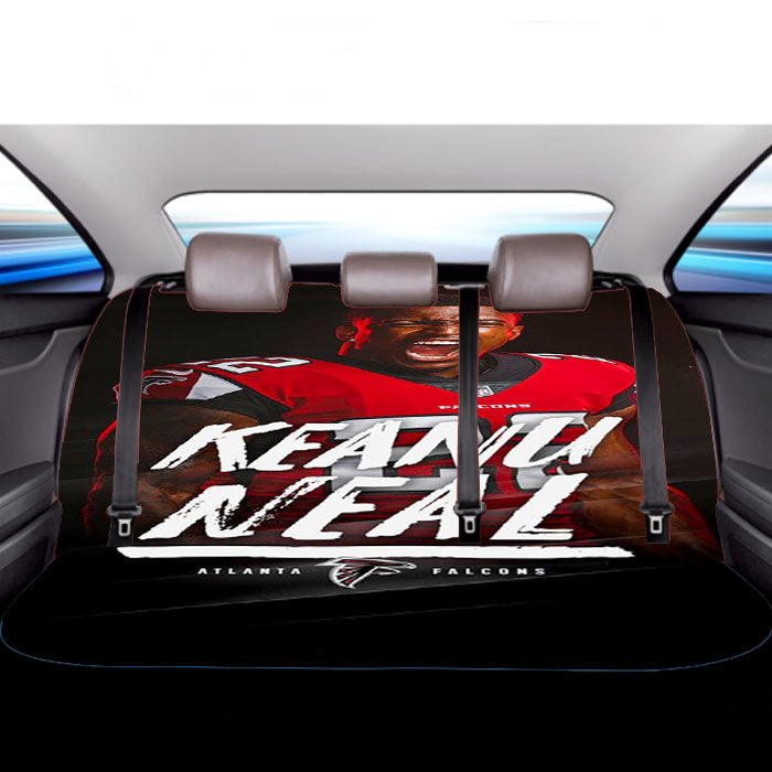Atlanta Falcons Keanu Neal Car Back Rear Seat Covers