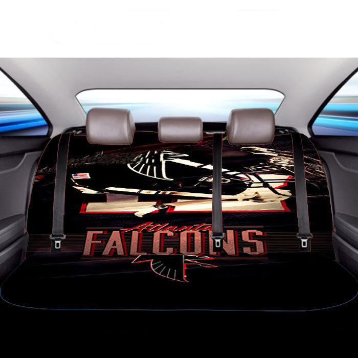 Atlanta Falcons Nfl Car Back Rear Seat Covers
