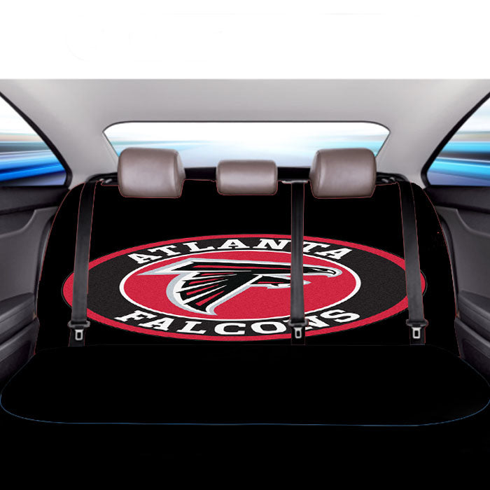 Atlanta Falcons Roundel Mat Car Back Rear Seat Covers