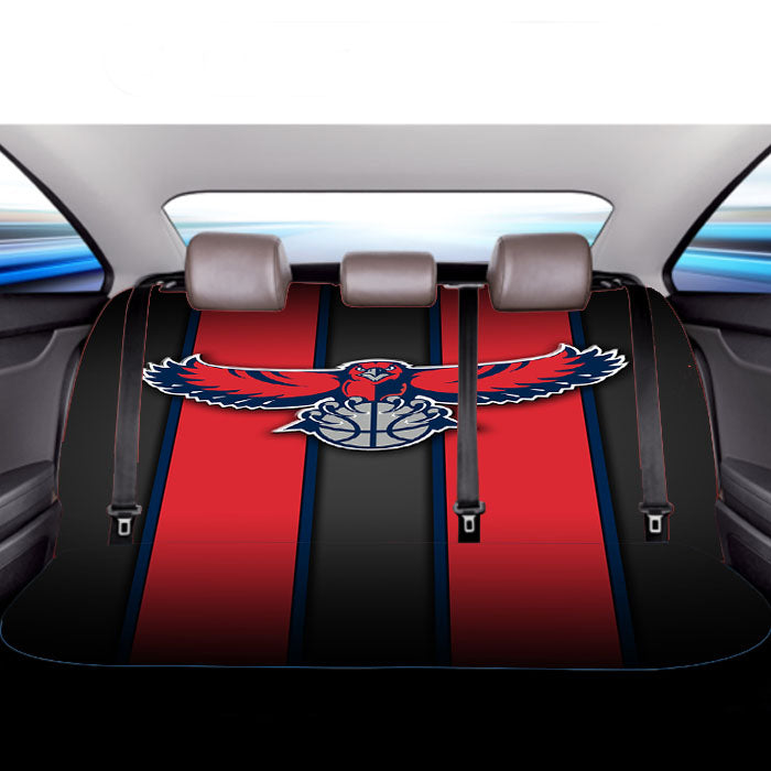 Atlanta Hawk Car Back Rear Seat Covers