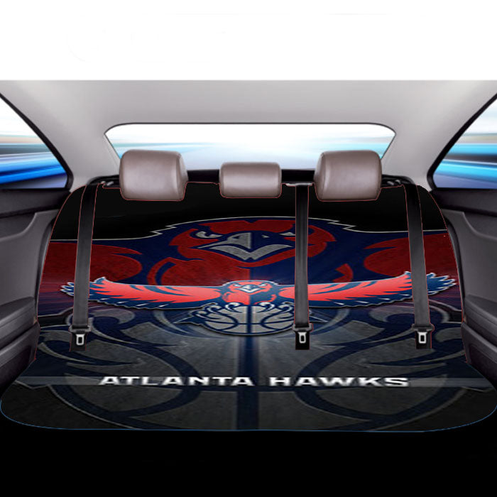 Atlanta Hawks Basketball Car Back Rear Seat Covers