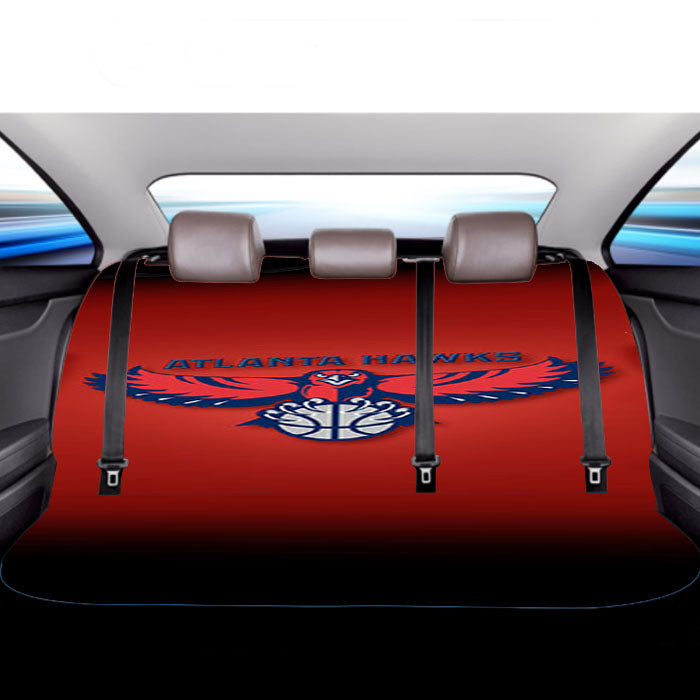 Atlanta Hawks Cover Car Back Rear Seat Covers