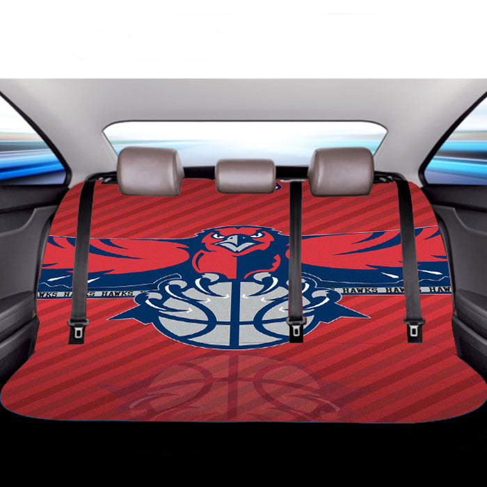 Atlanta Hawks Eagle Wallpaper Car Back Rear Seat Covers