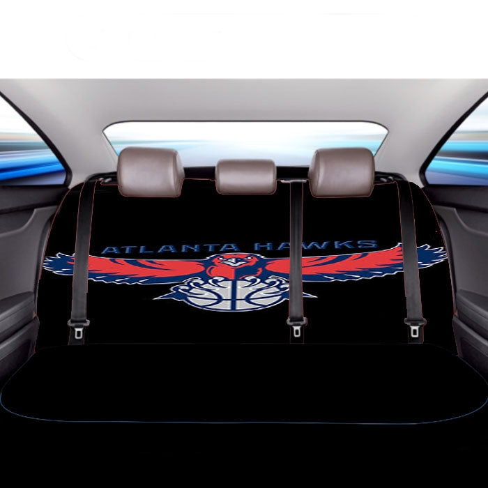 Atlanta Hawks Flight Car Back Rear Seat Covers