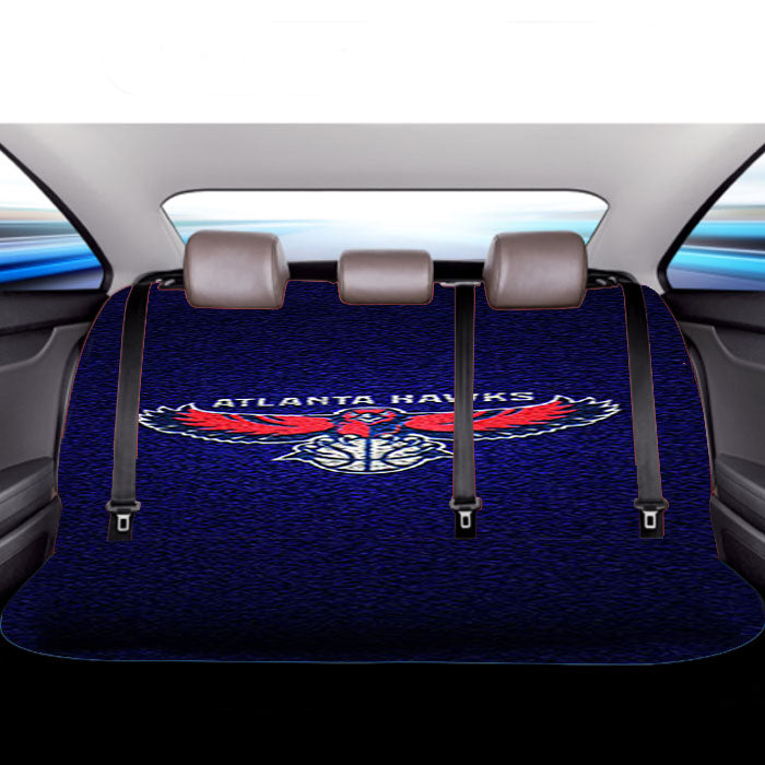 Atlanta Hawks Nba Flight Car Back Rear Seat Covers