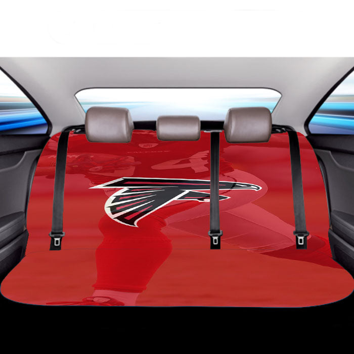 Atlanta Super Bowl Wallpaper Li Logo Transparent Car Back Rear Seat Covers