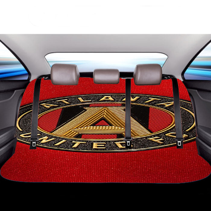 Atlanta United Fc Logo Car Back Rear Seat Covers