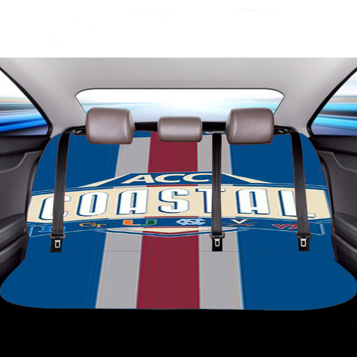 Atlantic Coast Conference Sign Car Back Rear Seat Covers