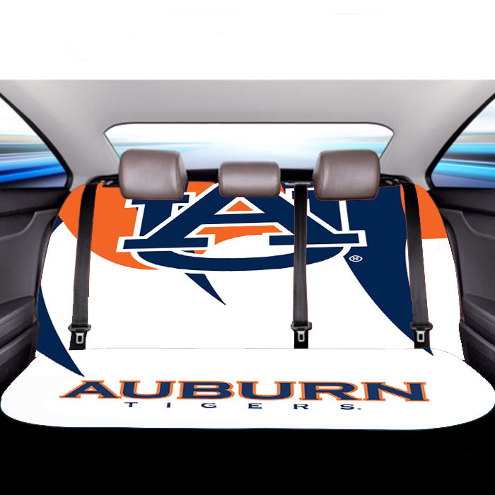 Auburn Tigers American Football University Logo Car Back Rear Seat Covers
