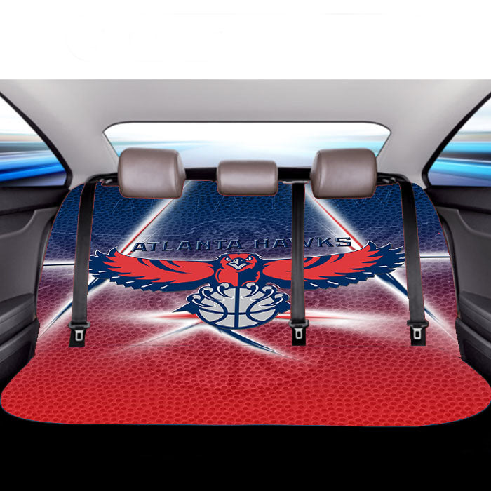 Awesome Atlanta Hawks Wallpapers Car Back Rear Seat Covers