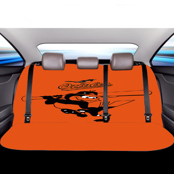 Baltimore Orioles Car Back Rear Seat Covers