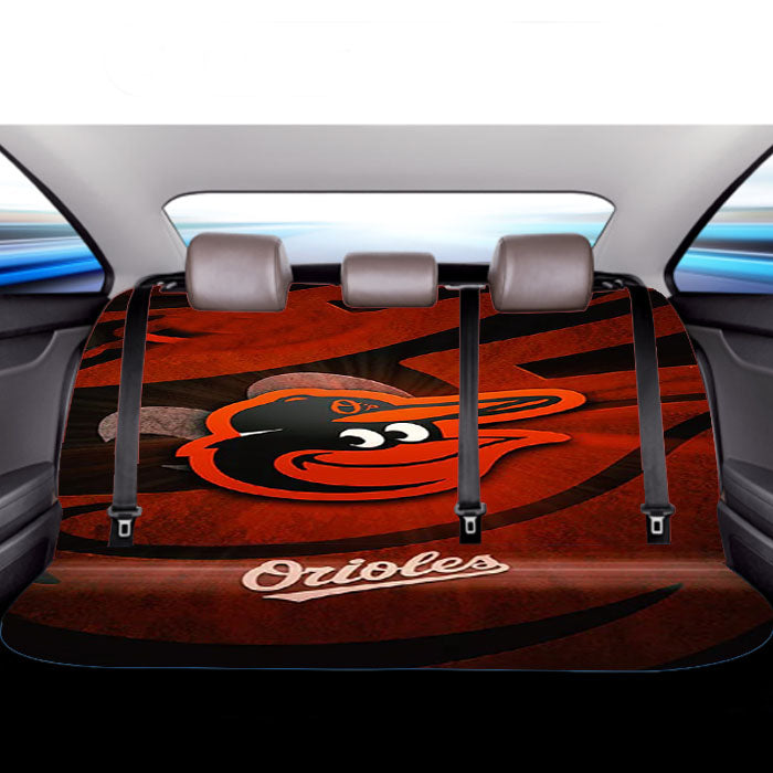 Baltimore Orioles 56 Car Back Rear Seat Covers