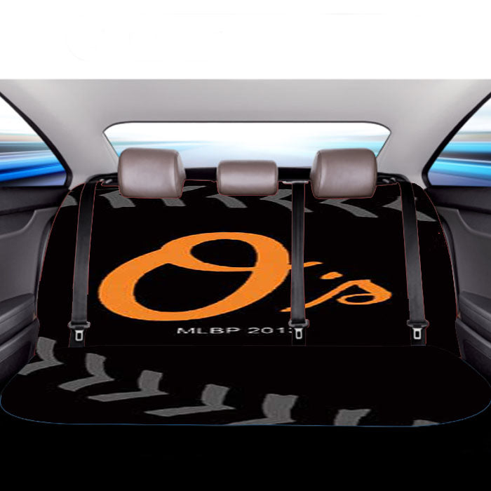 Baltimore Orioles Logo Car Back Rear Seat Covers