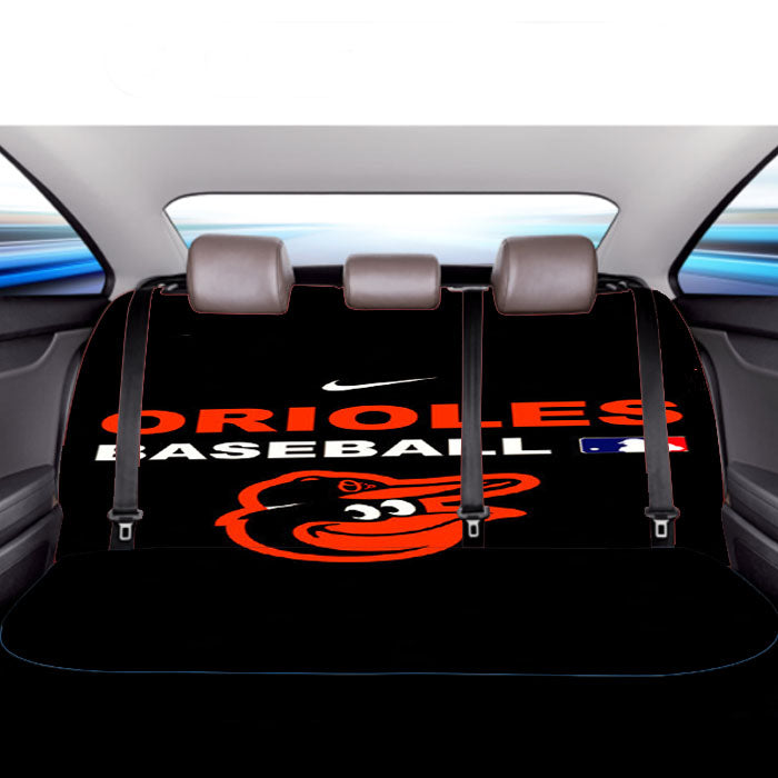 Baltimore Orioles Mlb Car Back Rear Seat Covers