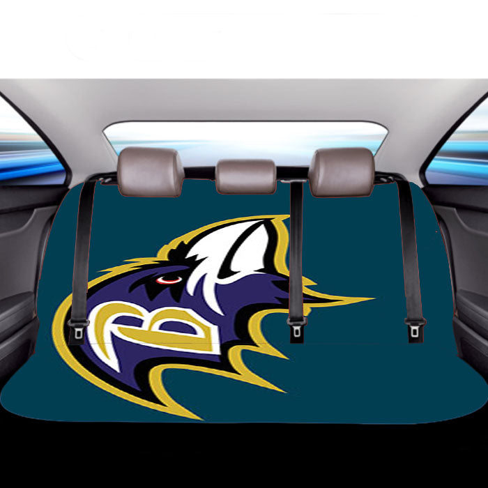 Baltimore Ravens Club Car Back Rear Seat Covers