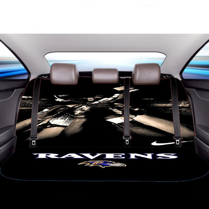 Baltimore Ravens Football Nike Car Back Rear Seat Covers
