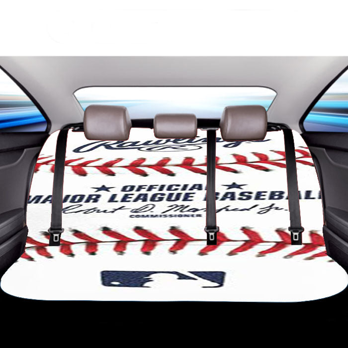 Baseball Car Back Rear Seat Covers