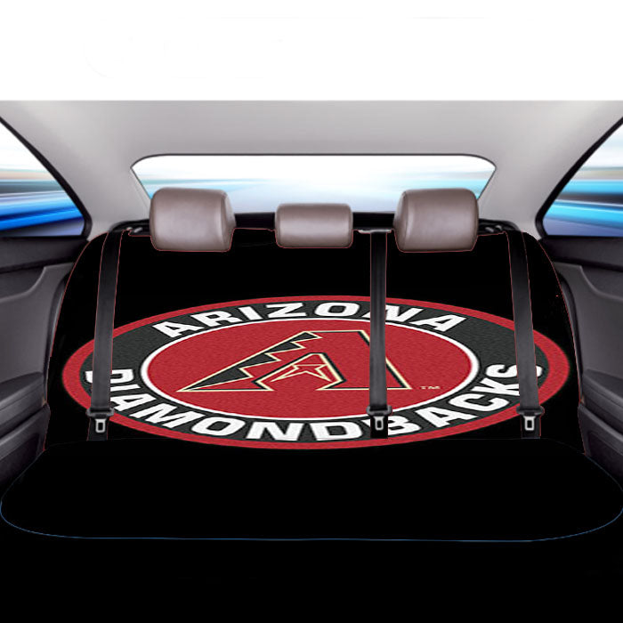 Baseball Arizona Diamondback Car Back Rear Seat Covers