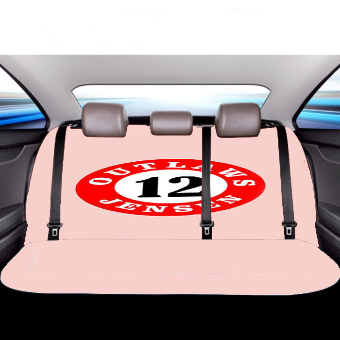 Baseball Bat Knobs Tags Tough And Durable Team Car Back Rear Seat Covers