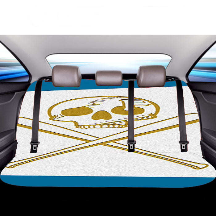 Baseball Pirates Car Back Rear Seat Covers