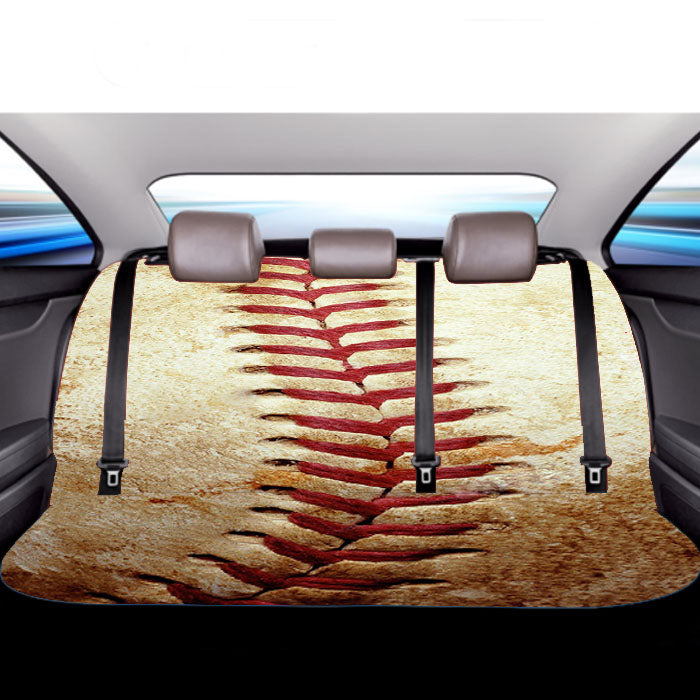 Baseball Stitching Car Back Rear Seat Covers