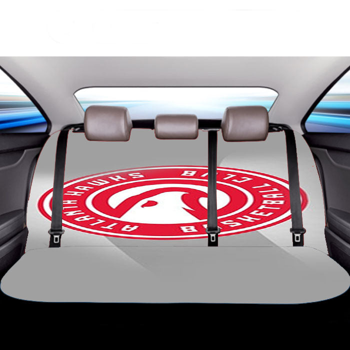 Basketball Club Atlanta Hawks Car Back Rear Seat Covers