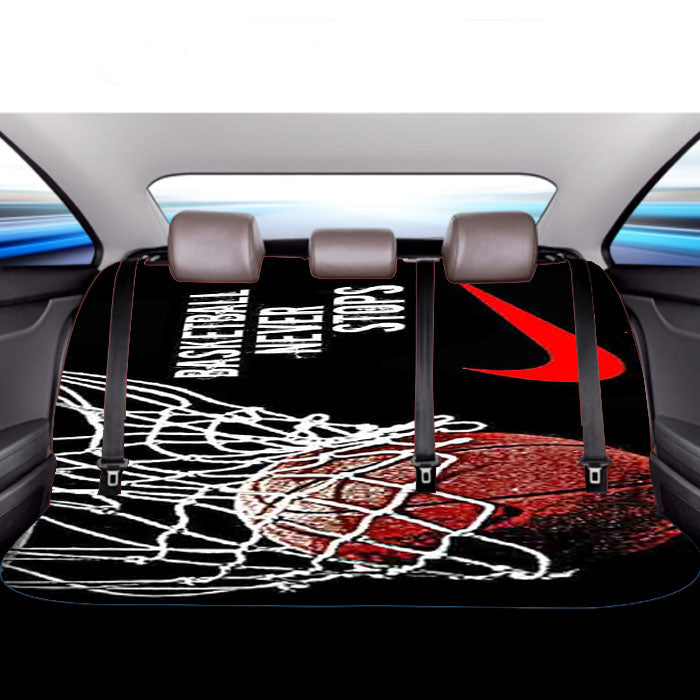 Basketball Never Stops Nike Car Back Rear Seat Covers