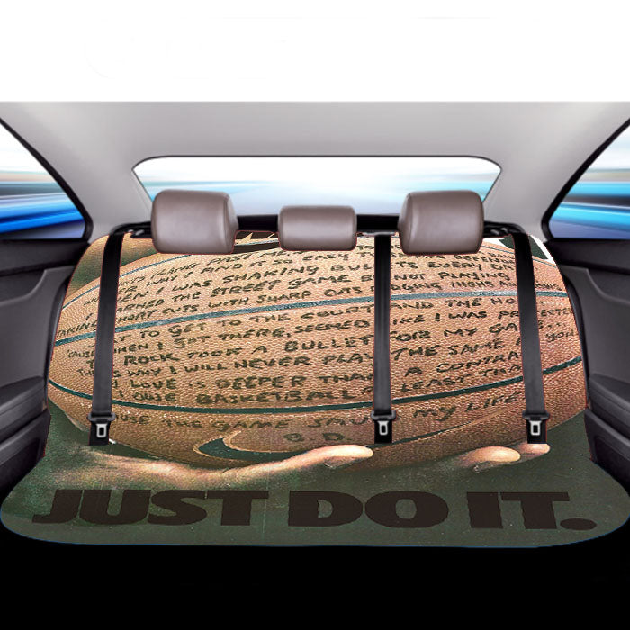 Basketball Tumblr Quotes Wallpaper Car Back Rear Seat Covers