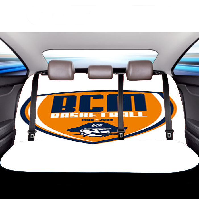 Bcm Basketball Dunkerque Car Back Rear Seat Covers