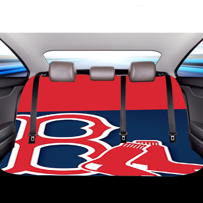 Be Boston Red Sox Car Back Rear Seat Covers