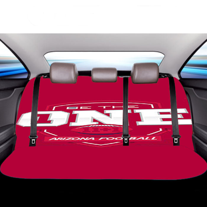 Be The One Arizona Football Pink Car Back Rear Seat Covers