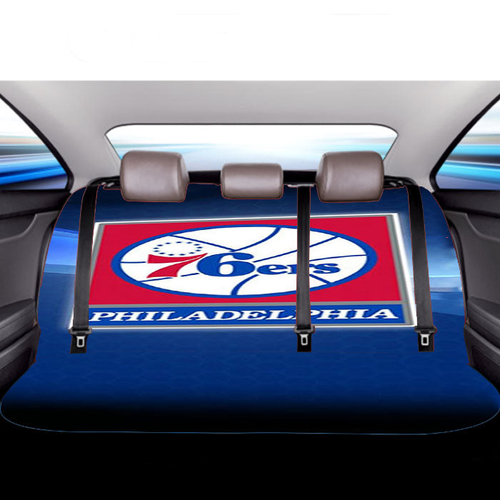 Beautiful Philadelphia 76Ers Car Back Rear Seat Covers