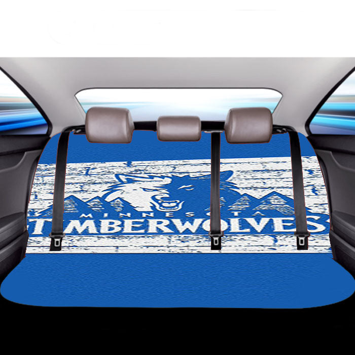 Best Of Minnesota Timberwolves Car Back Rear Seat Covers