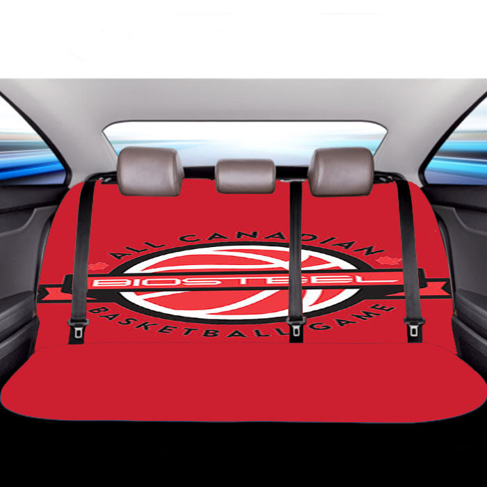 Biosteel Red Car Back Rear Seat Covers